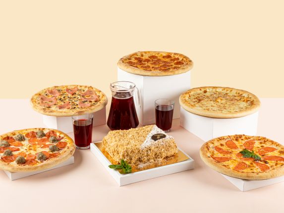 Праздничный набор с пиццами