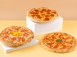 3 пиццы